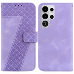 Custodia per telefono in pelle goffrata a sette forme, For Samsung Galaxy S26+ 5G, For Samsung Galaxy S26 Edge 5G, For Samsung Galaxy S26 Ultra 5G, For Samsung Galaxy S26 5G