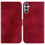 Custodia per telefono in pelle goffrata a sette forme, For Samsung Galaxy S26+ 5G, For Samsung Galaxy S26 Edge 5G, For Samsung Galaxy S26 Ultra 5G, For Samsung Galaxy S26 5G