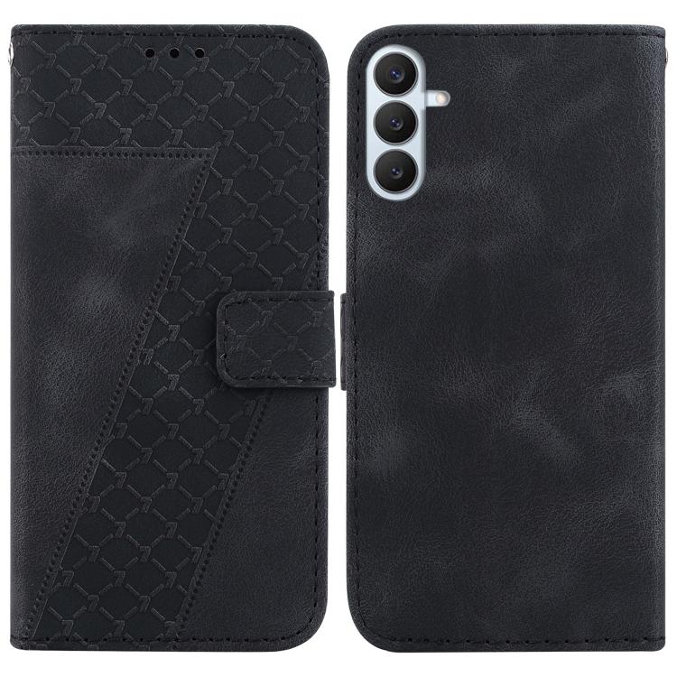 Custodia per telefono in pelle goffrata a sette forme, For Samsung Galaxy S26+ 5G, For Samsung Galaxy S26 Edge 5G, For Samsung Galaxy S26 Ultra 5G, For Samsung Galaxy S26 5G