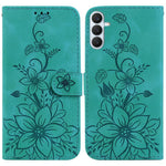 Custodia per telefono in pelle goffrata Giglio, For Galaxy S26 FE 5G, For Samsung Galaxy S26+ 5G, For Samsung Galaxy S26 Edge 5G, For Samsung Galaxy S26 Ultra 5G