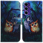 Custodia per cellulare in pelle con disegno colorato, For Samsung Galaxy S25 Ultra 5G, For Samsung Galaxy S24 FE 5G