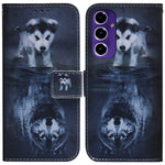Custodia per cellulare in pelle con disegno colorato, For Samsung Galaxy S25 Ultra 5G, For Samsung Galaxy S24 FE 5G