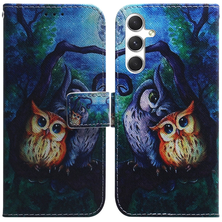 Custodia per cellulare in pelle con disegno colorato, For Samsung Galaxy S25 5G, For Samsung Galaxy S25+ 5G