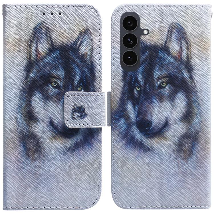 Custodia per cellulare in pelle con disegno colorato, For Samsung Galaxy S26 5G, For Samsung Galaxy S25 FE 5G