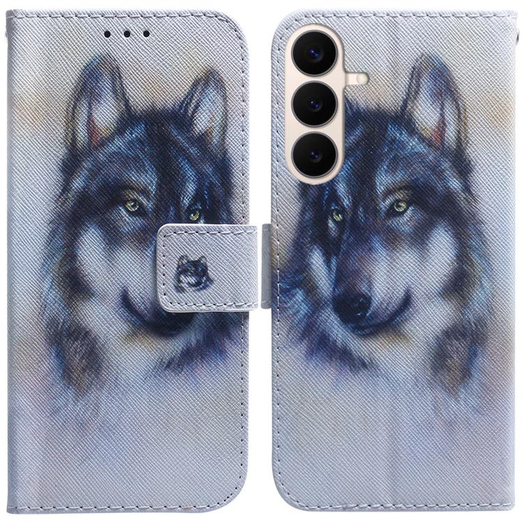 Custodia per cellulare in pelle con disegno colorato, For Galaxy S26 FE 5G, For Samsung Galaxy S26+ 5G