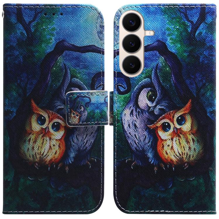 Custodia per cellulare in pelle con disegno colorato, For Galaxy S26 FE 5G, For Samsung Galaxy S26+ 5G