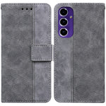 Custodia per telefono in pelle goffrata geometrica, For Samsung Galaxy S25 Ultra 5G, For Samsung Galaxy S24 FE 5G