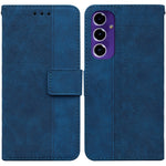 Custodia per telefono in pelle goffrata geometrica, For Samsung Galaxy S25 Ultra 5G, For Samsung Galaxy S24 FE 5G
