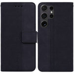 Custodia per telefono in pelle goffrata geometrica, For Samsung Galaxy S25 Ultra 5G, For Samsung Galaxy S24 FE 5G