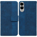 Custodia per telefono in pelle goffrata geometrica, For Samsung Galaxy S25 FE 5G, For Samsung Galaxy S25 Edge 5G, For Samsung Galaxy S25 5G, For Samsung Galaxy S25+ 5G