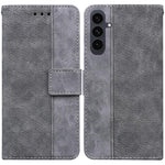 Custodia per telefono in pelle goffrata geometrica, For Samsung Galaxy S25 FE 5G, For Samsung Galaxy S25 Edge 5G, For Samsung Galaxy S25 5G, For Samsung Galaxy S25+ 5G