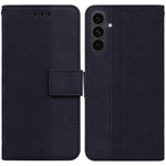 Custodia per telefono in pelle goffrata geometrica, For Samsung Galaxy S25 FE 5G, For Samsung Galaxy S25 Edge 5G, For Samsung Galaxy S25 5G, For Samsung Galaxy S25+ 5G