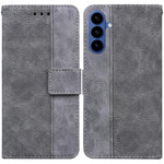 Custodia per telefono in pelle goffrata geometrica, For Samsung Galaxy S26+ 5G, For Samsung Galaxy S26 Edge 5G, For Samsung Galaxy S26 Ultra 5G, For Samsung Galaxy S26 5G