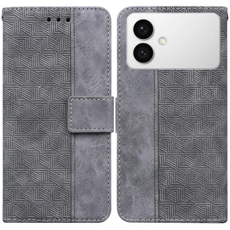 Custodia per telefono in pelle goffrata geometrica, For Samsung Galaxy S26+ 5G, For Samsung Galaxy S26 Edge 5G, For Samsung Galaxy S26 Ultra 5G, For Samsung Galaxy S26 5G