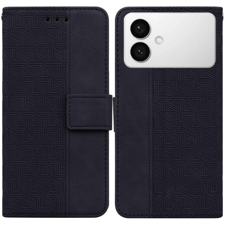Custodia per telefono in pelle goffrata geometrica, For Samsung Galaxy S26+ 5G, For Samsung Galaxy S26 Edge 5G, For Samsung Galaxy S26 Ultra 5G, For Samsung Galaxy S26 5G
