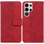Custodia per telefono in pelle goffrata geometrica, For Samsung Galaxy S26+ 5G, For Samsung Galaxy S26 Edge 5G, For Samsung Galaxy S26 Ultra 5G, For Samsung Galaxy S26 5G