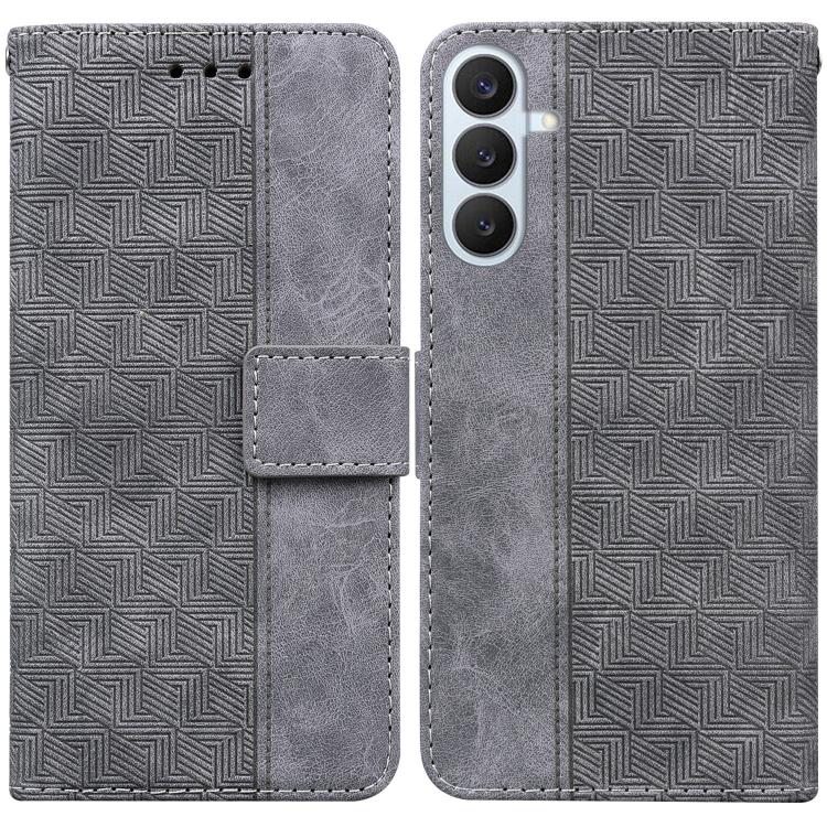 Custodia per telefono in pelle goffrata geometrica, For Samsung Galaxy S26+ 5G, For Samsung Galaxy S26 Edge 5G, For Samsung Galaxy S26 Ultra 5G, For Samsung Galaxy S26 5G