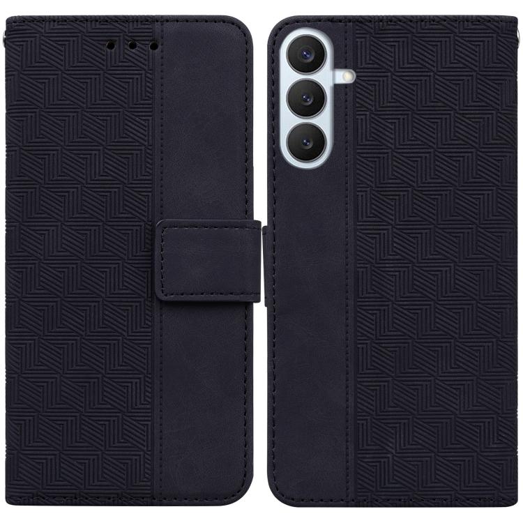 Custodia per telefono in pelle goffrata geometrica, For Samsung Galaxy S26+ 5G, For Samsung Galaxy S26 Edge 5G, For Samsung Galaxy S26 Ultra 5G, For Samsung Galaxy S26 5G