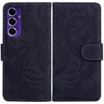 Custodia per cellulare in pelle con motivo tigre in rilievo, For Samsung Galaxy S25 Ultra 5G, For Samsung Galaxy S24 FE 5G