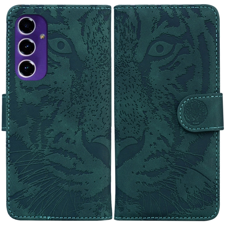 Custodia per cellulare in pelle con motivo tigre in rilievo, For Samsung Galaxy S25 Ultra 5G, For Samsung Galaxy S24 FE 5G