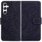 Custodia per cellulare in pelle con motivo tigre in rilievo, For Samsung Galaxy S25 FE 5G, For Samsung Galaxy S25 Edge 5G, For Samsung Galaxy S25 5G, For Samsung Galaxy S25+ 5G