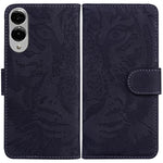 Custodia per cellulare in pelle con motivo tigre in rilievo, For Samsung Galaxy S25 FE 5G, For Samsung Galaxy S25 Edge 5G, For Samsung Galaxy S25 5G, For Samsung Galaxy S25+ 5G