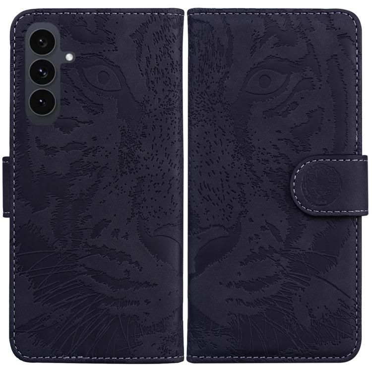 Custodia per cellulare in pelle con motivo tigre in rilievo, For Samsung Galaxy S25 FE 5G, For Samsung Galaxy S25 Edge 5G, For Samsung Galaxy S25 5G, For Samsung Galaxy S25+ 5G