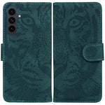 Custodia per cellulare in pelle con motivo tigre in rilievo, For Samsung Galaxy S25 FE 5G, For Samsung Galaxy S25 Edge 5G, For Samsung Galaxy S25 5G, For Samsung Galaxy S25+ 5G