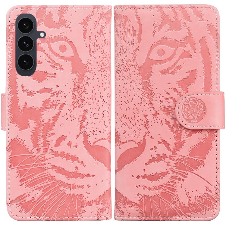 Custodia per cellulare in pelle con motivo tigre in rilievo, For Samsung Galaxy S25 FE 5G, For Samsung Galaxy S25 Edge 5G, For Samsung Galaxy S25 5G, For Samsung Galaxy S25+ 5G