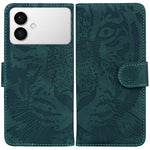 Custodia per cellulare in pelle con motivo tigre in rilievo, For Samsung Galaxy S26+ 5G, For Samsung Galaxy S26 Edge 5G, For Samsung Galaxy S26 Ultra 5G, For Samsung Galaxy S26 5G