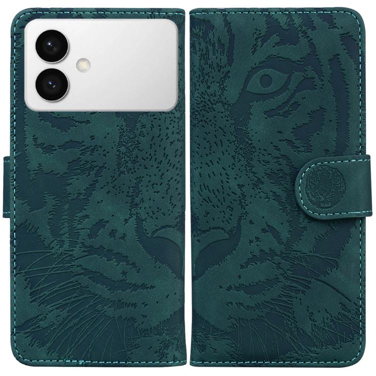 Custodia per cellulare in pelle con motivo tigre in rilievo, For Samsung Galaxy S26+ 5G, For Samsung Galaxy S26 Edge 5G, For Samsung Galaxy S26 Ultra 5G, For Samsung Galaxy S26 5G