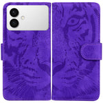 Custodia per cellulare in pelle con motivo tigre in rilievo, For Samsung Galaxy S26+ 5G, For Samsung Galaxy S26 Edge 5G, For Samsung Galaxy S26 Ultra 5G, For Samsung Galaxy S26 5G