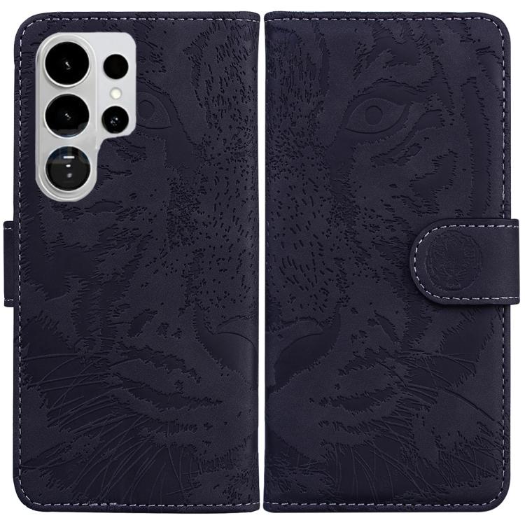Custodia per cellulare in pelle con motivo tigre in rilievo, For Samsung Galaxy S26+ 5G, For Samsung Galaxy S26 Edge 5G, For Samsung Galaxy S26 Ultra 5G, For Samsung Galaxy S26 5G