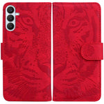 Custodia per cellulare in pelle con motivo tigre in rilievo, For Samsung Galaxy S26+ 5G, For Samsung Galaxy S26 Edge 5G, For Samsung Galaxy S26 Ultra 5G, For Samsung Galaxy S26 5G