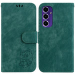 Custodia per telefono in pelle goffrata piccola tigre, For Samsung Galaxy S25 Ultra 5G, For Samsung Galaxy S24 FE 5G