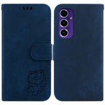 Custodia per telefono in pelle goffrata piccola tigre, For Samsung Galaxy S25 Ultra 5G, For Samsung Galaxy S24 FE 5G