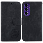 Custodia per telefono in pelle goffrata piccola tigre, For Samsung Galaxy S25 Ultra 5G, For Samsung Galaxy S24 FE 5G