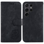 Custodia per telefono in pelle goffrata piccola tigre, For Samsung Galaxy S25 Ultra 5G, For Samsung Galaxy S24 FE 5G