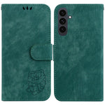 Custodia per telefono in pelle goffrata piccola tigre, For Samsung Galaxy S25 FE 5G, For Samsung Galaxy S25 Edge 5G, For Samsung Galaxy S25 5G, For Samsung Galaxy S25+ 5G