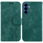 Custodia per telefono in pelle goffrata piccola tigre, For Samsung Galaxy S26+ 5G, For Samsung Galaxy S26 Edge 5G, For Samsung Galaxy S26 Ultra 5G, For Samsung Galaxy S26 5G