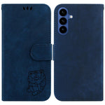 Custodia per telefono in pelle goffrata piccola tigre, For Samsung Galaxy S26+ 5G, For Samsung Galaxy S26 Edge 5G, For Samsung Galaxy S26 Ultra 5G, For Samsung Galaxy S26 5G
