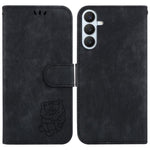 Custodia per telefono in pelle goffrata piccola tigre, For Samsung Galaxy S26+ 5G, For Samsung Galaxy S26 Edge 5G, For Samsung Galaxy S26 Ultra 5G, For Samsung Galaxy S26 5G