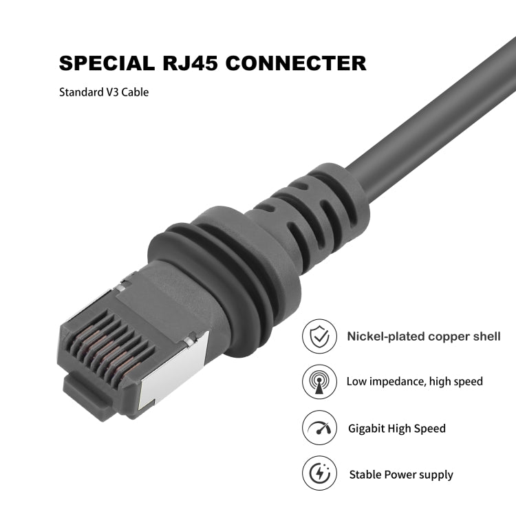 Cavo Ethernet dedicato satellitare per Starlink Actuated Gen 3, 9.2m, 23m, 30.5m, 46m