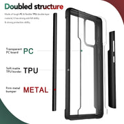 Custodia TPU e PC Iron Man per Samsung Galaxy Note20