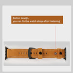 Cinturino di ricambio per cinturino in vera pelle, For Apple Watch 5 & 4 40mm / 3 & 2 & 1 38mm, For Apple Watch 5 & 4 44mm / 3 & 2 & 1 42mm