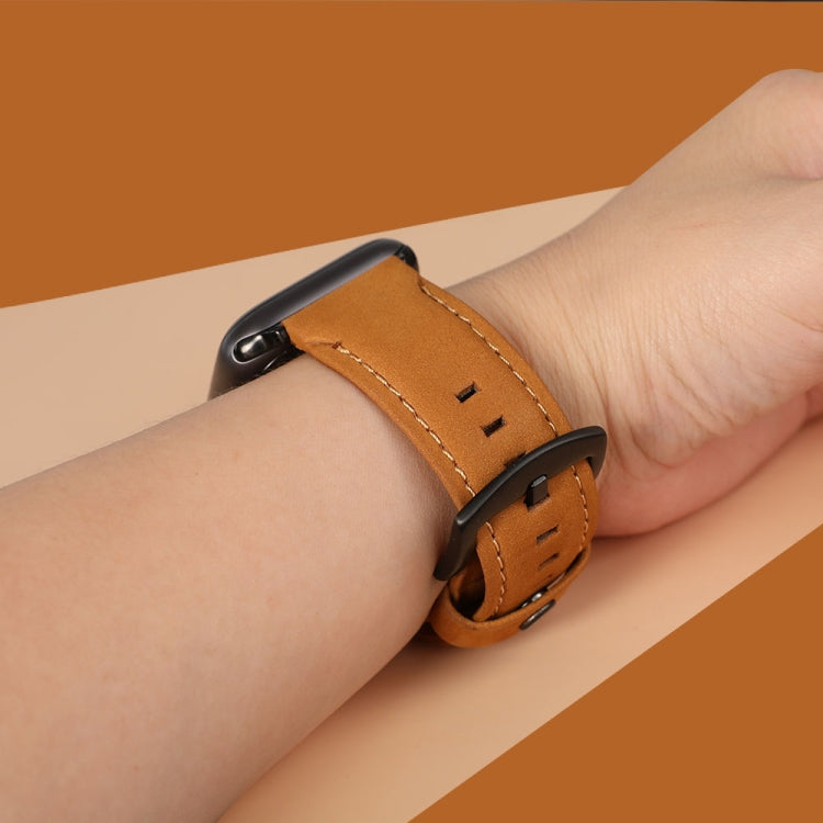 Cinturino di ricambio per cinturino in vera pelle, For Apple Watch 5 & 4 40mm / 3 & 2 & 1 38mm, For Apple Watch 5 & 4 44mm / 3 & 2 & 1 42mm