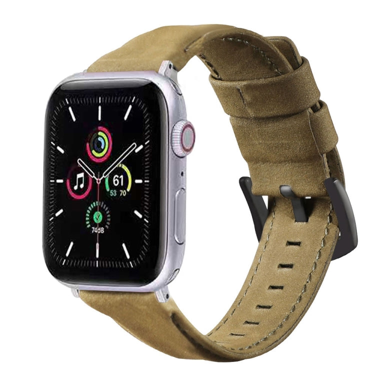 Cinturino di ricambio per cinturino in vera pelle, For Apple Watch 5 & 4 40mm / 3 & 2 & 1 38mm, For Apple Watch 5 & 4 44mm / 3 & 2 & 1 42mm