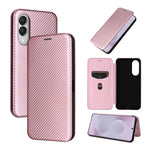 Custodia per cellulare in pelle con texture in fibra di carbonio, For Samsung Galaxy S26 5G, For Samsung Galaxy S25 FE 5G, For Samsung Galaxy S25 Edge 5G, For Samsung Galaxy S25 5G