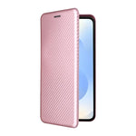 Custodia per cellulare in pelle con texture in fibra di carbonio, For Samsung Galaxy S26 5G, For Samsung Galaxy S25 FE 5G, For Samsung Galaxy S25 Edge 5G, For Samsung Galaxy S25 5G
