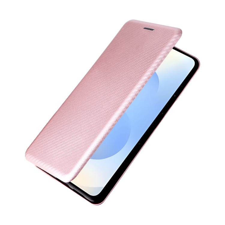 Custodia per cellulare in pelle con texture in fibra di carbonio, For Samsung Galaxy S26 5G, For Samsung Galaxy S25 FE 5G, For Samsung Galaxy S25 Edge 5G, For Samsung Galaxy S25 5G